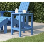Masă Adirondack de grădină ,albastru aqua, 38x38x46 cm, HDPE GartenMobel Dekor