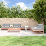 Set mobilier relaxare grădină, 6 piese, lemn masiv Douglas GartenMobel Dekor