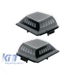 Kit de semnalizatoare LED laterale potrivit pentru Mercedes G-Class W464 2018-2024 cu bază fumurie, stânga + dreapta Performance AutoTuning