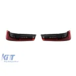 Stopuri LED 3D tip CSL potrivite pentru BMW Seria 3 G20 2019-2021 cu bază roșie, stânga și dreapta Performance AutoTuning