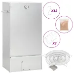 Afumătoare cuptor/grătar, generator fum rece, oțel galvanizat GartenMobel Dekor