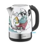 Fierbator electric Trisa Street Art 1,7 L, editie limitata, 2200 W