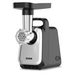 Mașină de tocat carne ZASS ZMG 08 cu accesoriu pentru roșii, 1300W