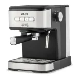Espressor de cafea Zass ZEM 03, 20 bar, 1,5 L, inox, pentru espresso și cappuccino