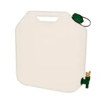 Canistră pentru apă 15L cu robinet, din plastic rezistent, ușor de transportat