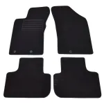 Covorașe mochetă Alfa Romeo 147 și GT, negre, set 4 piese