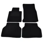 Covorașe mochetă BMW Seria 3 E46 Sedan, Touring, Coupe 1998-2005, negre