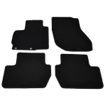 Covorașe mochetă negre Citroen C-Crosser și Mitsubishi Outlander, set 4 piese