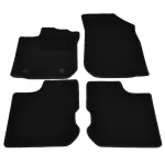 Covorase mocheta Dacia Logan 11/2012-, negre, set 4 bucati
