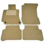 Covorașe mochetă bej pentru Mercedes Clasa E W212 4 uși/SW, set 4 piese