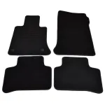 Covorașe mochetă Mercedes Clasa GLK 2008- negre, set 4 piese