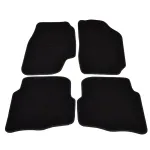 Covorașe mochetă dedicate Seat Ibiza 2002-2008 negre, set 4 bucăți
