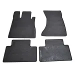 Set covorase auto din cauciuc pentru Mercedes Clasa S W220 1998-2005, negre, 4 piese