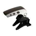 Cotiera auto universala rabatabila Automax, finisaj cromat