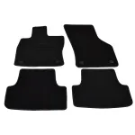 Covorase mocheta negre Audi A3 3 usi/Cabrio din 09.2012, set 4 piese
