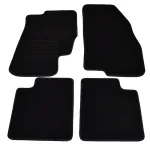 Covorase mocheta Fiat Grande Punto 3P/5P 2005-2012 negre, set 4 piese