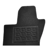 Covorase mocheta dedicate Jeep Compass 2017+ negre, set 4 bucati