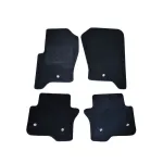 Covorașe mochetă Land Rover Range Rover Discovery 2015- negre, set 4 bucăți