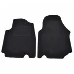 Covorase mocheta negre Opel Vivaro, Renault Trafic, Nissan Primastar, 2 piese