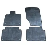 Covorașe auto din cauciuc Audi Q7 4L 2006-2015, negre, Gledring, set 4 buc