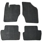 Set covorase auto din cauciuc Citroen C4 si DS4, negre, Gledring, 4 piese