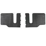 Set covorașe auto cauciuc Mazda 5 2005-2010 rândul 3, negre, 2 buc