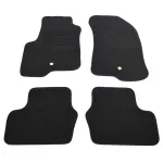 Covorașe auto din mochetă pentru Jeep Compass 2012-2017, negre, set 4 piese