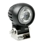 Proiector LED auto Cyclops Round 10W, 9-32V, lumina alba, profunzime