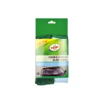 Laveta din microfibra Turtle Wax pentru geamuri, cu doua fete, fara urme