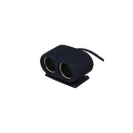 Priză auto dublă 12V 5A cu cablu 30 cm pentru dispozitive electronice