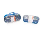 Set becuri rezerva auto H1 + H7 55W cu sigurante, Vecta, 19 piese