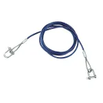 Cablu tractare metalic auto 3000 kg, otel Ø6 mm, 3,5 m, Lampa