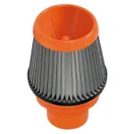 Filtru aer sport conic din oțel inoxidabil, lavabil, 60-80 mm