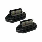 Set 2 lampi LED pentru iluminare numar inmatriculare 6SMD 12/24V