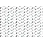 Plasă grilă spoiler Racing argintie din aluminiu, 2x4 mm, 120x20 cm