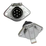 Priza auto pentru remorca 24V, 7 pini, metalica, tip Euro, Carpoint