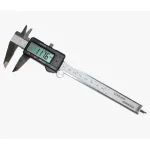 Șubler digital 150 mm cu display LCD, precizie 0,01 mm și baterie