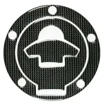 Autocolant protector buson rezervor Ducati carbon, 5 găuri, rezistent UV