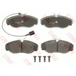 Plăcuțe de frână față TRW GDB1425 pentru Citroen, Fiat și Peugeot