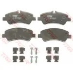 Plăcuțe de frână spate TRW GDB1968 pentru Ford Transit