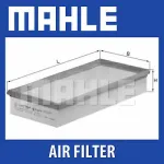Filtru aer MAHLE LX572 pentru Citroen C5/C8, Fiat Scudo/Ulysse, Peugeot 406/607