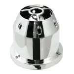 Filtru aer conic sport universal Chrome-Look cu adaptor 60-114 mm
