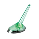 Antena decorativa auto cu LED verde intermitent, montaj adeziv