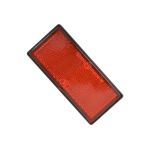 Catadioptru reflectorizant rosu Carpoint dreptunghiular 86x40 mm