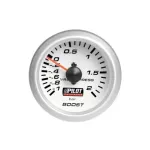 Ceas presiune turbo auto 52 mm cu iluminare albastra Blue Series