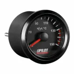 Manometru temperatură ulei Black Analog 52 mm, 9-32V, cu senzor inclus