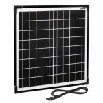 Panou solar auto 20W Osram pentru intretinere acumulator 12V