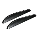 Protectoare spoiler auto Aero-Flaps S, 2 buc, 248x36 mm, negru carbon