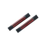 Aparatori usi auto Carpoint 14 cm cu element reflectorizant, set 2 buc