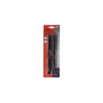 Aparatori usi auto Carpoint 22 cm cu element reflectorizant, set 2 buc